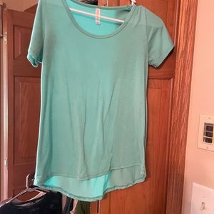 Teal teeshirt